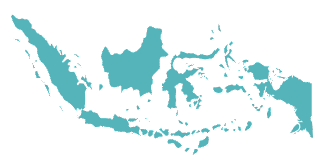 Indonesia Nusantara Map